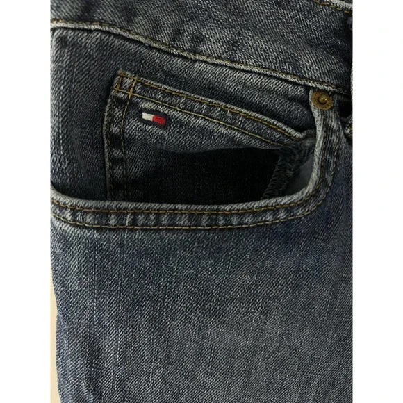 Tommy Hilfiger Blue Jeans Womens Size 14 Pants Pockets Zipper - Picture 5 of 8